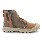 Palladium Men's Pampa Detroit Zip SU 04612-961-M Dusky Green/Brown To be categorized Your Sports Performance