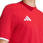 Men's adidas Entrada 26 Tee red JZ6676 In preparation Your Sports Performance