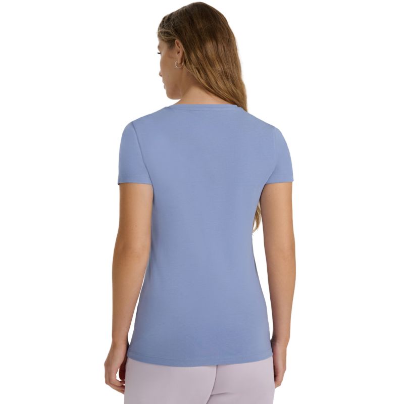 Women's T-shirt 4F F2969 denim 4FWAW25TTSHF2969 32S In preparation Your Sports Performance