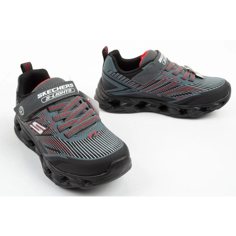 Skechers Veltrox 2.0 LED Children's Sports Shoes for Boys with Velcro