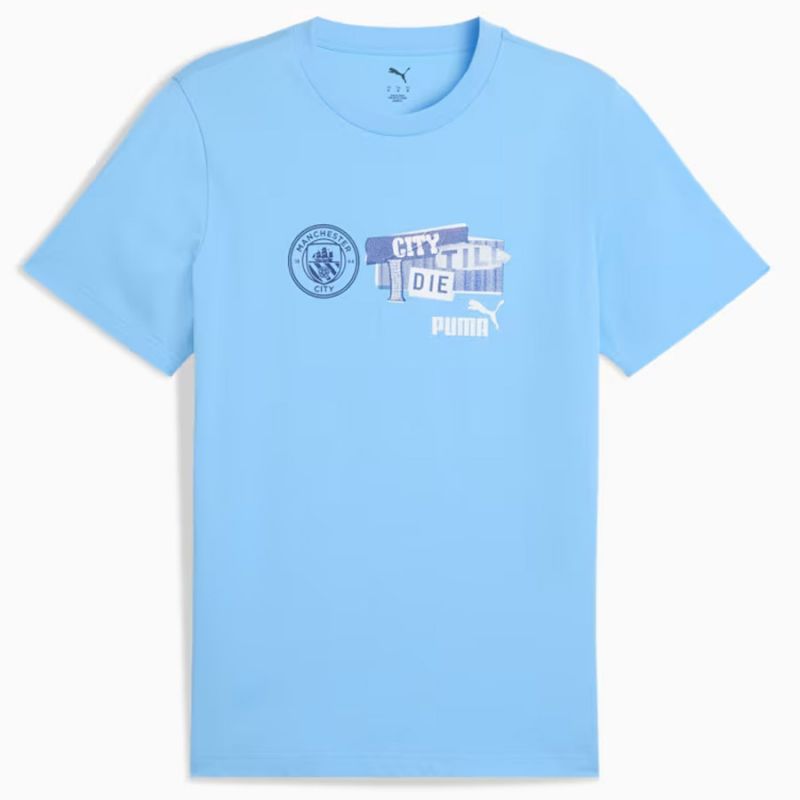 Puma Manchester City ftbNGRY Tee M 779119-39 Clothing/Football Puma