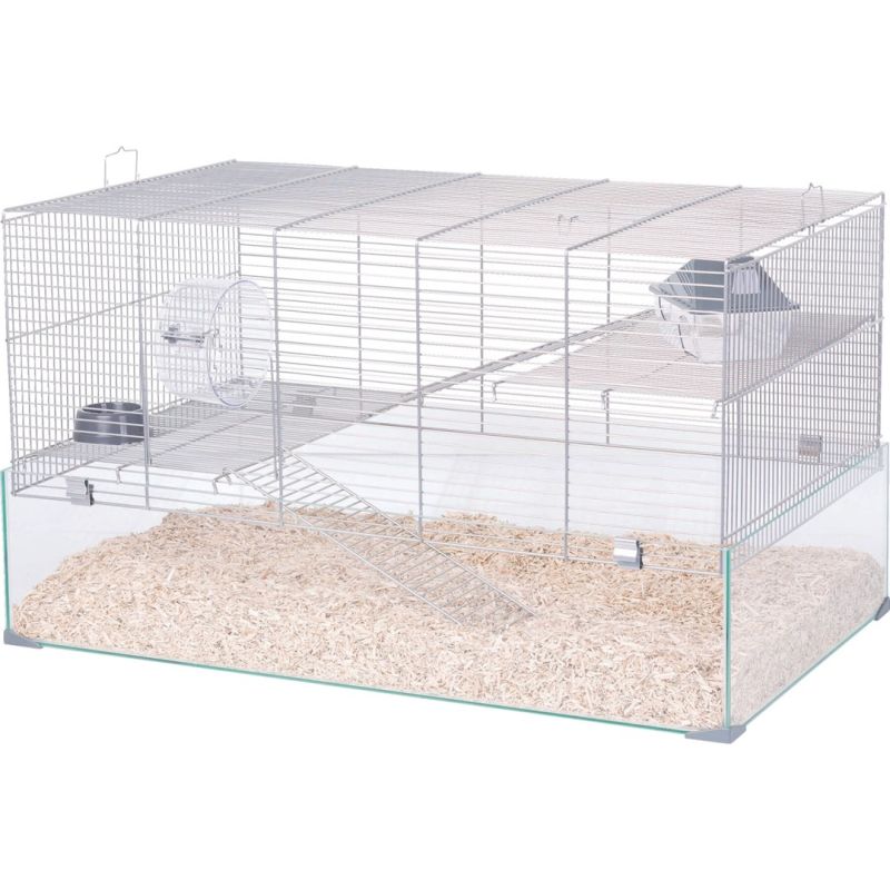 ZOLUX NEOLIFE 80 Gerbil Cage, Gray Dla małych zwierząt/Klatki Your Sports Performance