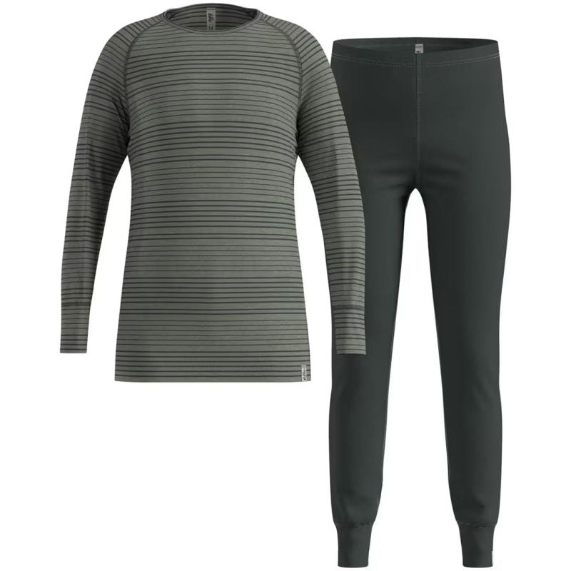 Thermal underwear - Odlo Set ACTIVE WARM Special Set size M Gray Odzież militarna/Bielizna termoaktywna Your Sports Performance