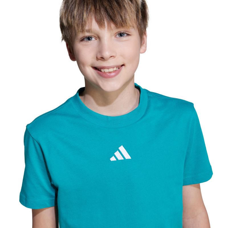 adidas Essentials Tee 160 Green Kids T-Shirt JW0005 In preparation Adidas