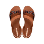 Ipanema shoes women's sandals Vibrant Sandal Fem fashionable comfortable brown Ipanema