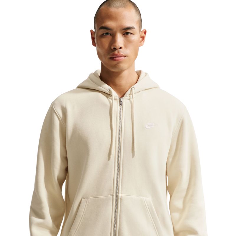 Nike Club BB FZ Hoodie Light Khaki FN3861 229