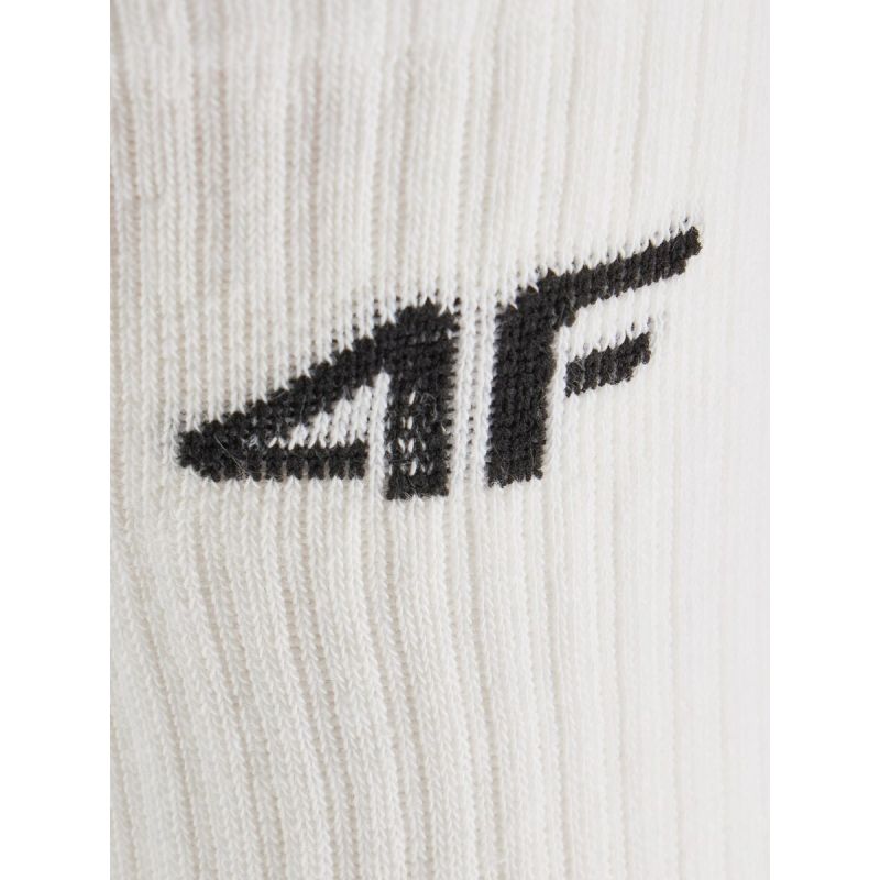 Long Boys’ Socks (4-Pack) 4F 4FJRAW26USOCM0997-90S