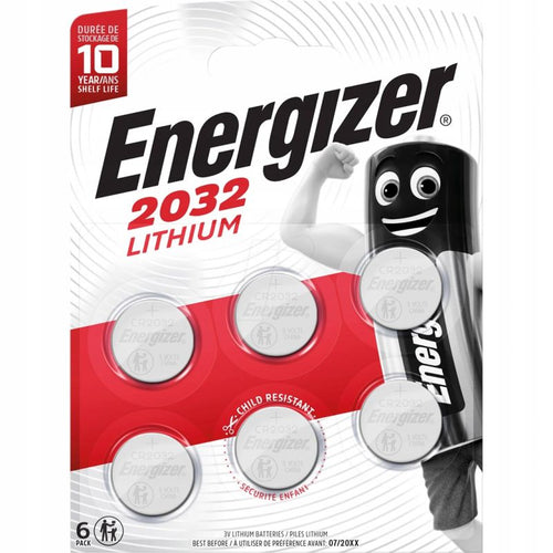 ENERGIZER SPECIALIZED BATTERIES CR2032 6 PIECES NEW Baterie, akumulatorki i ładowarki/Baterie Your Sports Performance