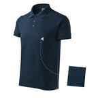 Malfini Cotton M MLI-21202 navy blue polo shirt Clothing/Lifestyle/T-shirts/Malfini Malfini