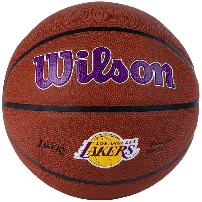 Basketball ball Wilson Team Alliance Los Angeles Lakers Ball WTB3100XBLAL Accessories/Balls/Basketball Your Sports Performance