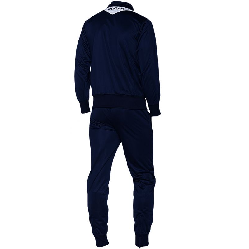 Tracksuit Givova Visa navy blue white 0403 Clothing/Football/Mężczyźni/Joma Givova