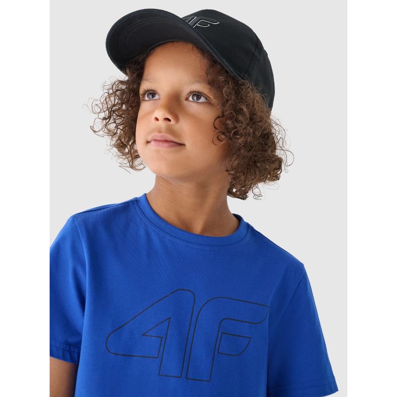 Boy's printed T-shirt 4F 4FJWMM00TTSHM1627-36S