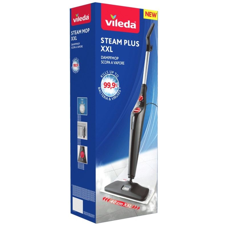 Vileda Steam Plus XXL Steam Mop AGD - Produkty/Mopy parowe Your Sports Performance