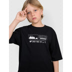 Boy's oversize T-shirt with print 4F 4FJRAW25TTSHM3065-20S 4f