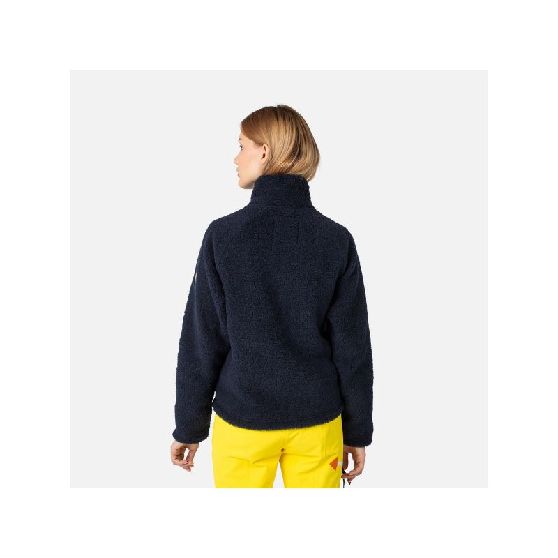 Rossignol W On Air Fleece Jkt Blue Sweatshirt Rossignol