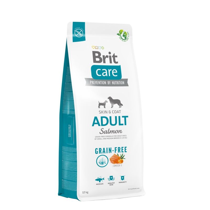 BRIT Care Grain-Free Adult Salmon – dry dog food - 12 kg Dla psa/Karma sucha Your Sports Performance