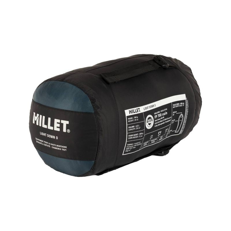 MILLET Light Down 0° green sleeping bag