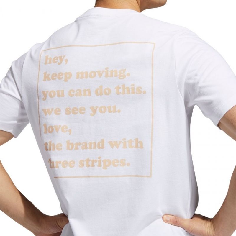 T-shirt adidas You Feel Me Tee M H19307 Clothing/Lifestyle/T-shirts Adidas