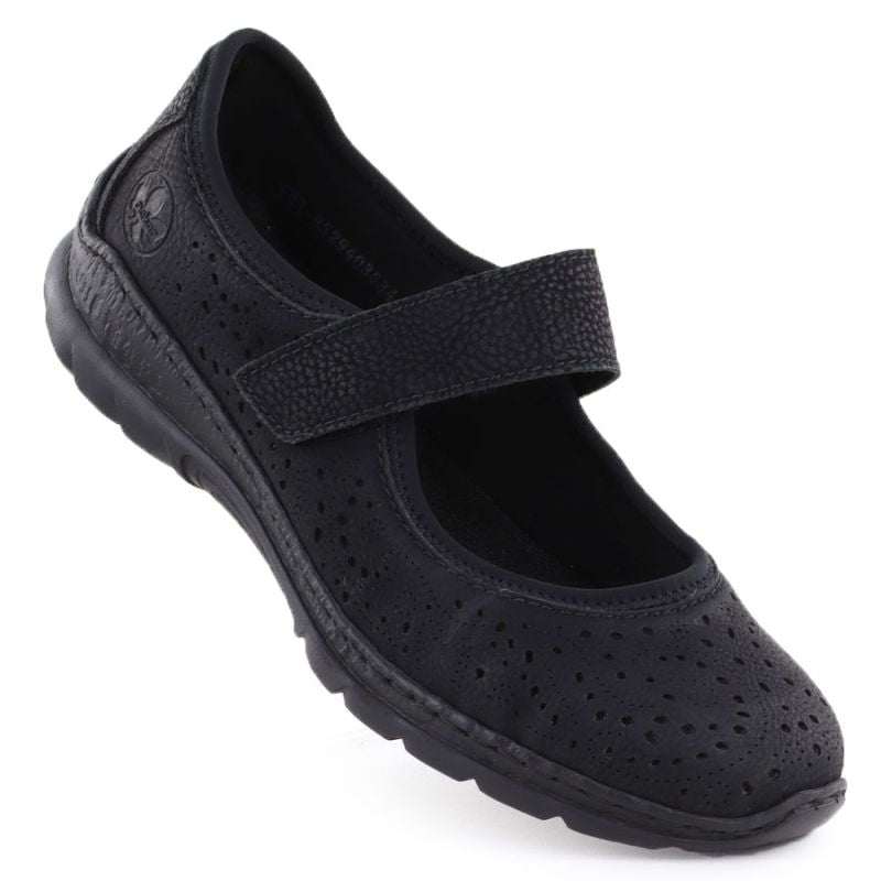 Rieker N4299-00 women's black velcro shoes To be categorized Your Sports Performance