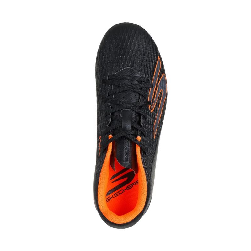Skechers SKX_2 Kids' Soccer Shoes Black and Orange 252160L In preparation Your Sports Performance