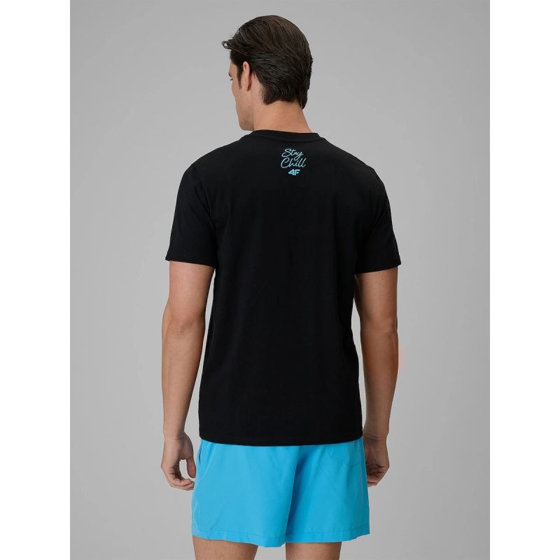 Men's regular printed T-shirt 4F 4FRSS26TTSHM4305-20S 4f
