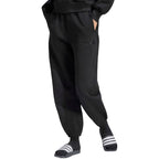adidas Kit Small Logo Regular Cuffed Women's Pants Black KU7935