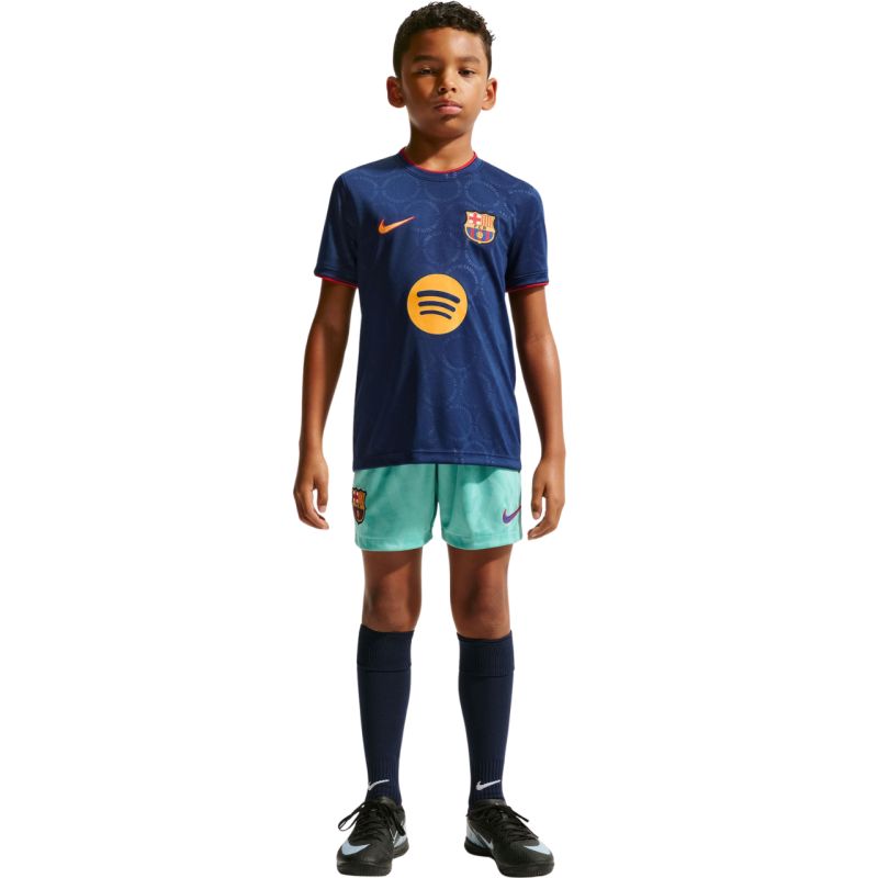 Nike FC Barcelona Third Kids' T-shirt Navy Blue II6713 498
