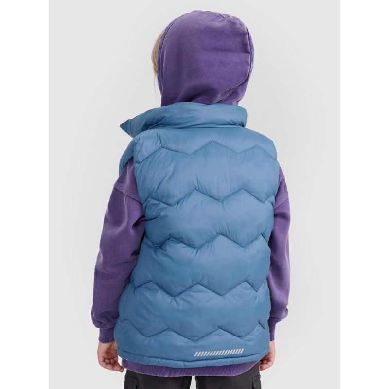 Boy's down vest with synthetic filling 4F 4FJRAW25TVJAM325-32S Clothing Your Sports Performance