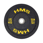 Olympic plate HMS YELLOW BUMPER 15 kg HTBR15 Accessories/Training equipment Your Sports Performance