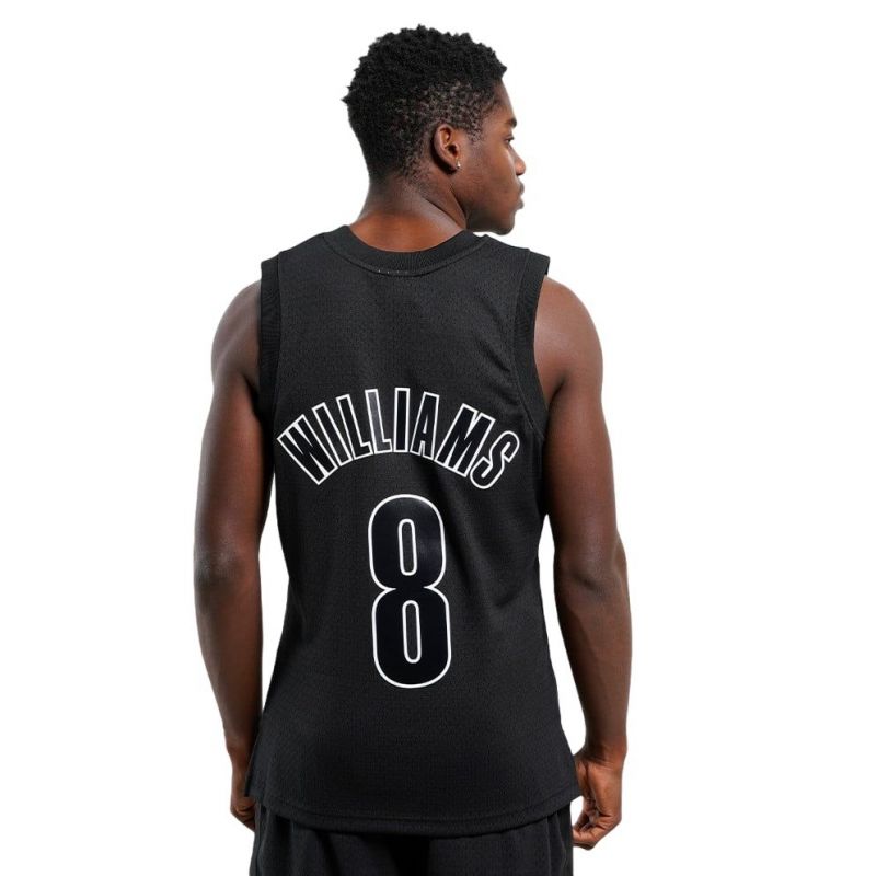Mitchell &amp; Ness NBA Swingman Brooklyn Nets Deron Williams T-shirt M SMJY6513-BNE12DWMBLCK Clothing/Lifestyle/T-shirts/Mitchell & Ness Your Sports Performance