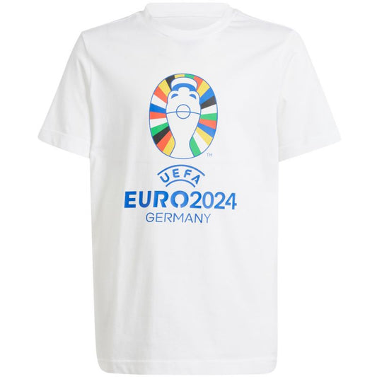 Adidas Official Emblem Jr IT9306 T-shirt Clothing/Football Adidas