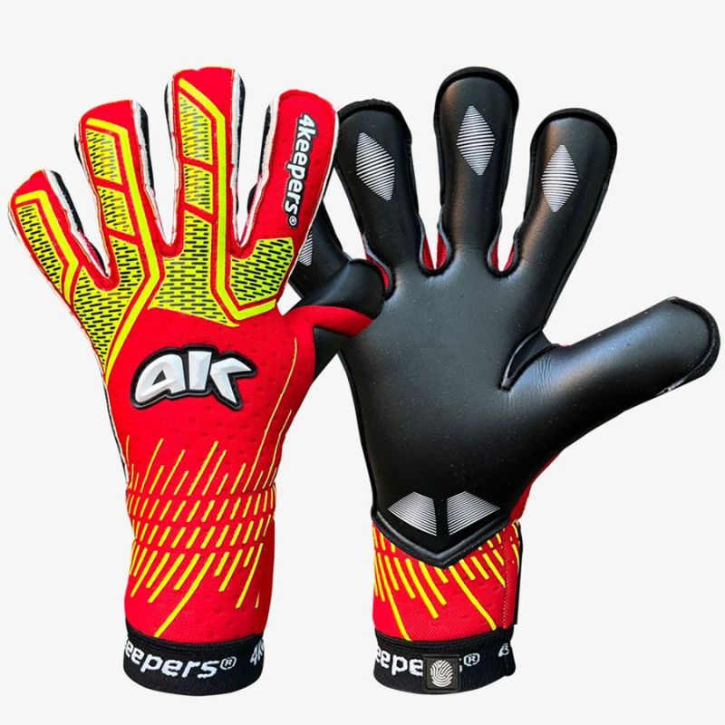 Goalkeeping gloves 4keepers Neo Elegant Neo Lava RF2G S982862 Accessories/Gloves/4keepers Your Sports Performance