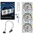 Lian Li UNI FAN SL Wireless LCD 120 Reverse Blade Computer Case Fan 12cm White 3 pcs. Chłodzenie/Chłodzenie - wentylatory Your Sports Performance
