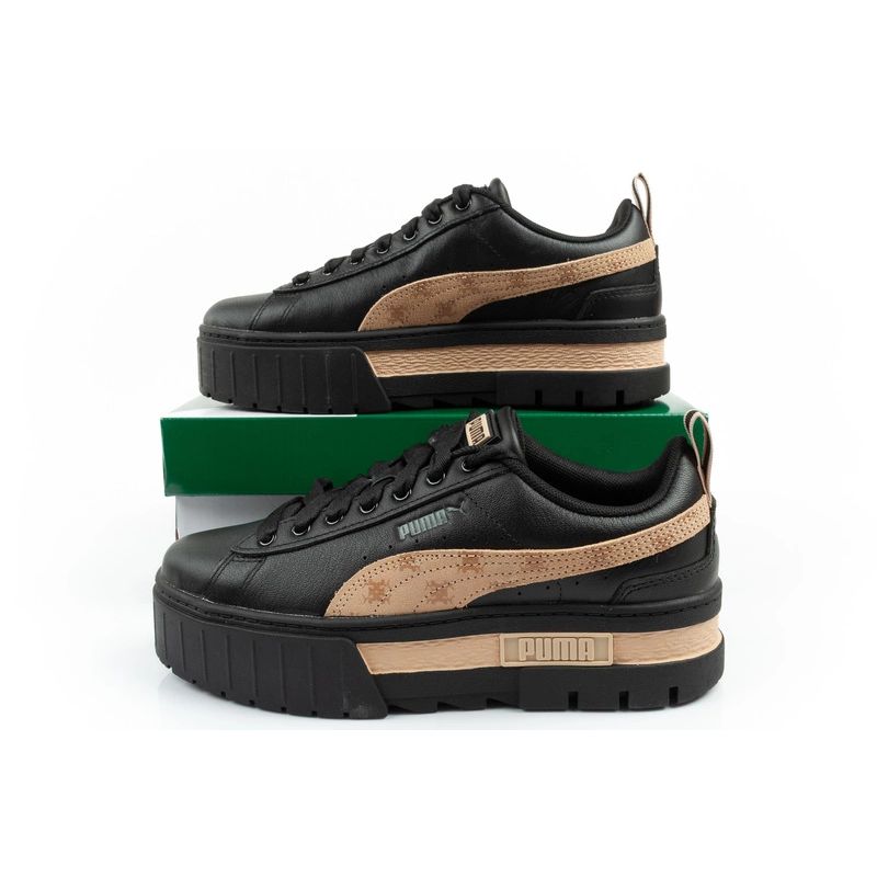 Puma Mayze women's sports shoes Sneakers platform black fashionable In preparation Your Sports Performance