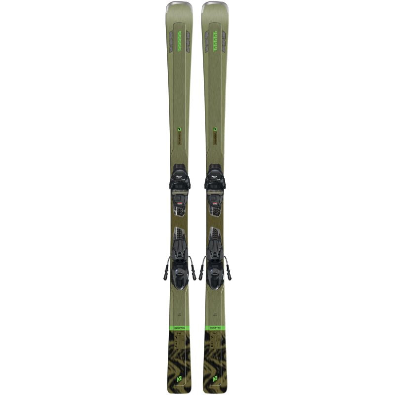 K2 DISRUPTION 78C Men's Skis - M3 11 Compact Quikclik black - anthracite SET