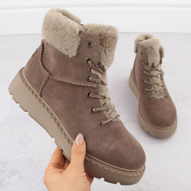 Rieker 70402-24 W RKR753 fur ankle boots Footwear/Lifestyle/Rieker Your Sports Performance