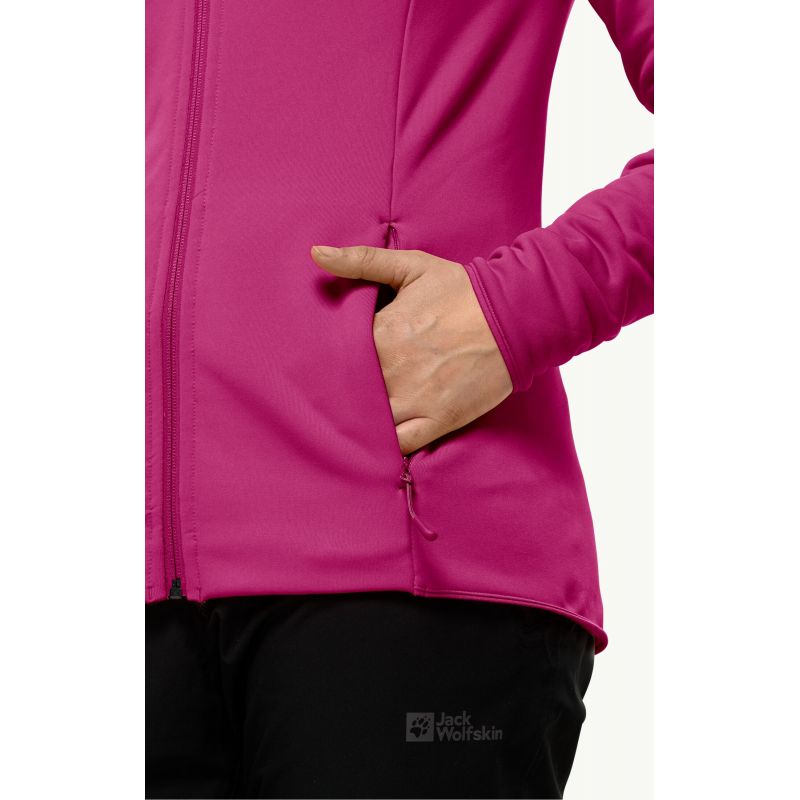 Jack Wolfskin Baiselberg Hooded FZ Sweatshirt W 1710772_2318 Clothing/Outdoor/Jack Wolfskin Your Sports Performance