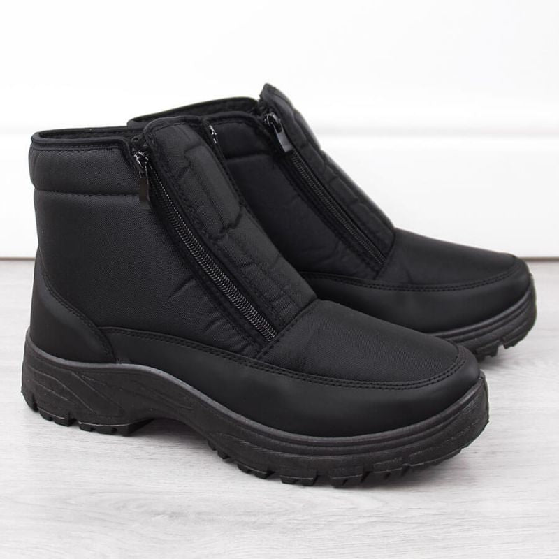 News M EVE439 black insulated snow boots Footwear/Outdoor/News Your Sports Performance