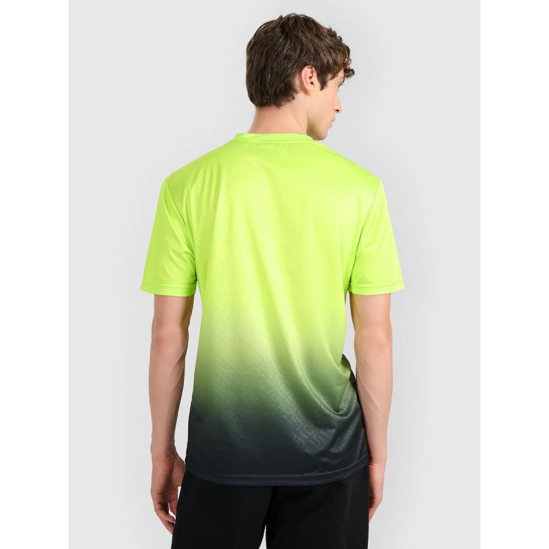 Men's quick-drying T-shirt with print 4F x Robert Lewandowski 4F RL9SAW25TTSHM3358-45N