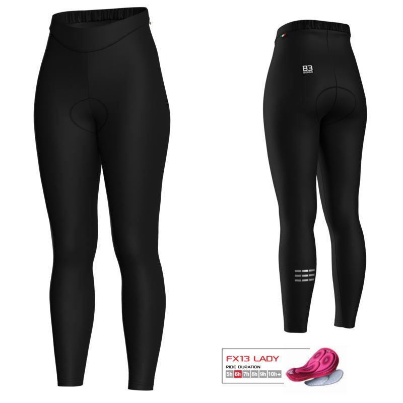 Biemme Tights without suspenders TEKNO 25 black L Biemme/Spodnie/Damskie Your Sports Performance