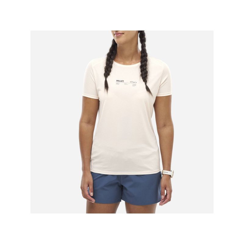 MILLET Intense Essential Ts Ss Women's T-Shirt Light Pink