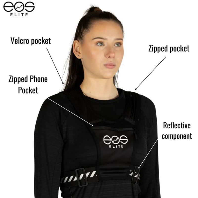 Eos Elite UltraLight EOSBLACK Running Vest Clothing/Running Your Sports Performance