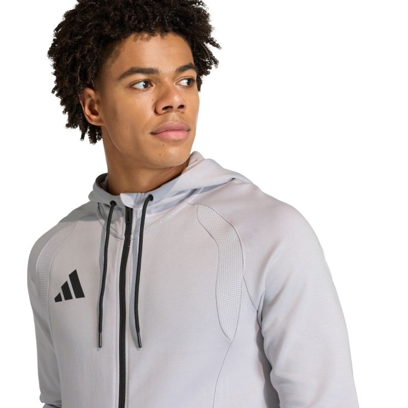 Men's adidas Tiro 26 Travel Sweat Hoodie gray KF6077 Clothing Your Sports Performance