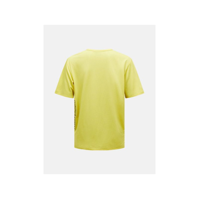 PEAK PERFORMANCE M Trail Shortsleeve T-shirt, yellow