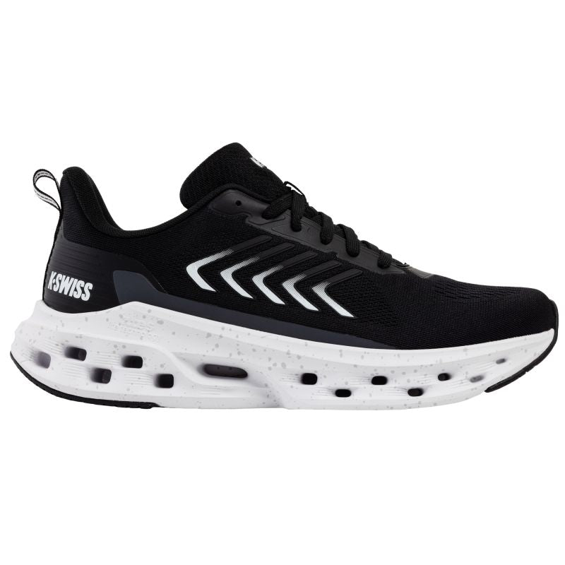 K-Swiss MELROSE TUBES LITE BLACK/WHITE/GLACIER GRAY-M (04494-019-M)