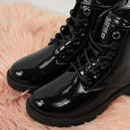 Girls' boots black Big Star Jr II374045 Footwear/Outdoor Your Sports Performance