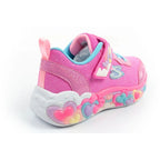 Skechers S Lights LED Children's Sports Shoes for Girls with Velcro Skechers