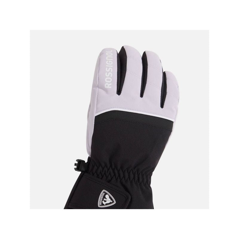 ROSSIGNOL Jr Tech Impr G Children's Ski Gloves Gray