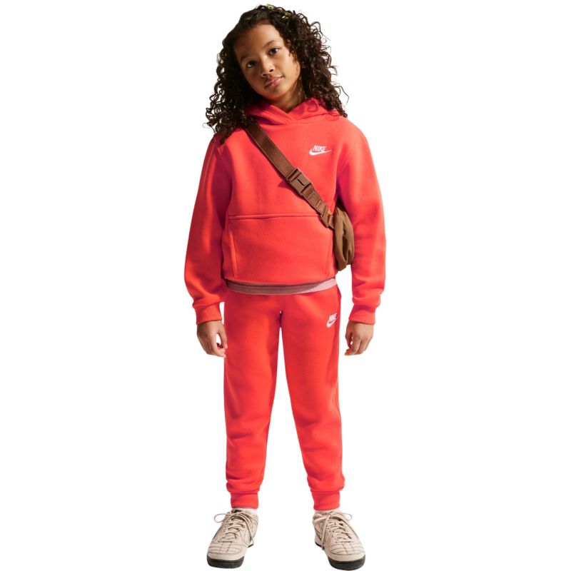 Nike Sportswear Club Fleece Kids' Sweatshirt Orange FD3000 842