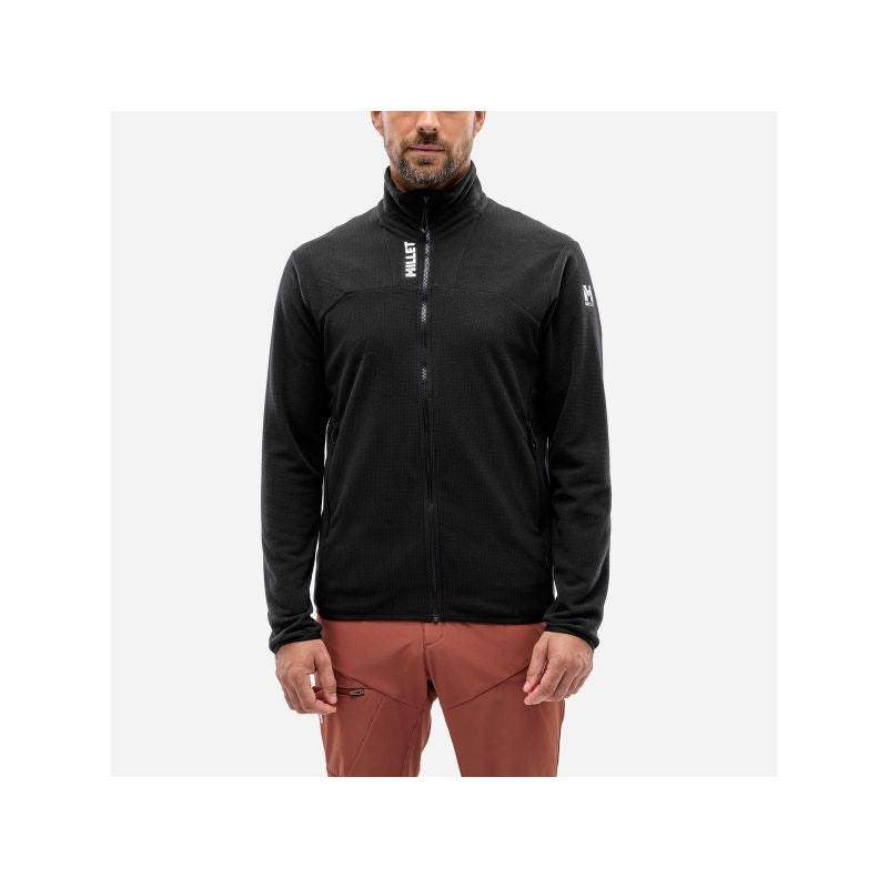 MILLET Ubic Lightgrid Jkt M men's sweatshirt black